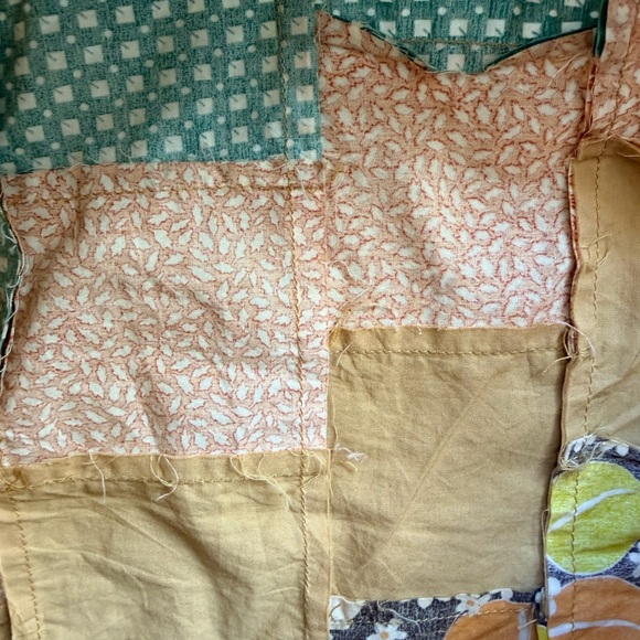 Diagonal Square Patchwork Shirt - Picture 4 of 5